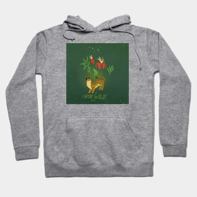 Stay Wild Hoodie by robbadopolis